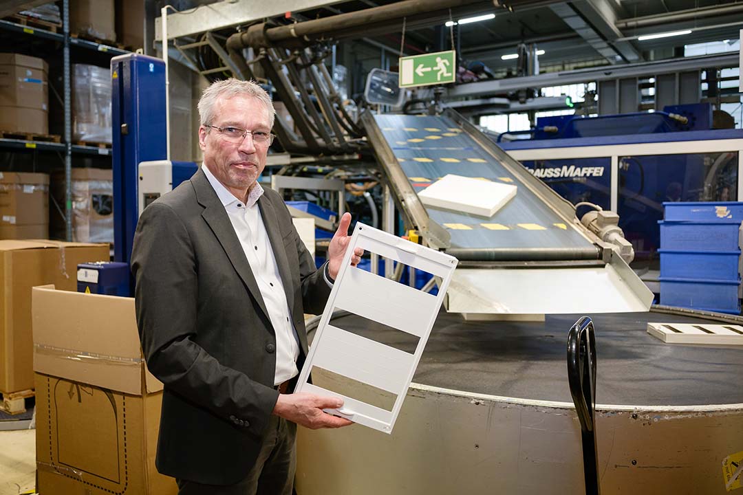 Ingo Strassburger, directeur de l'usine du groupe Hager