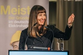 Sabine Busse en présentation