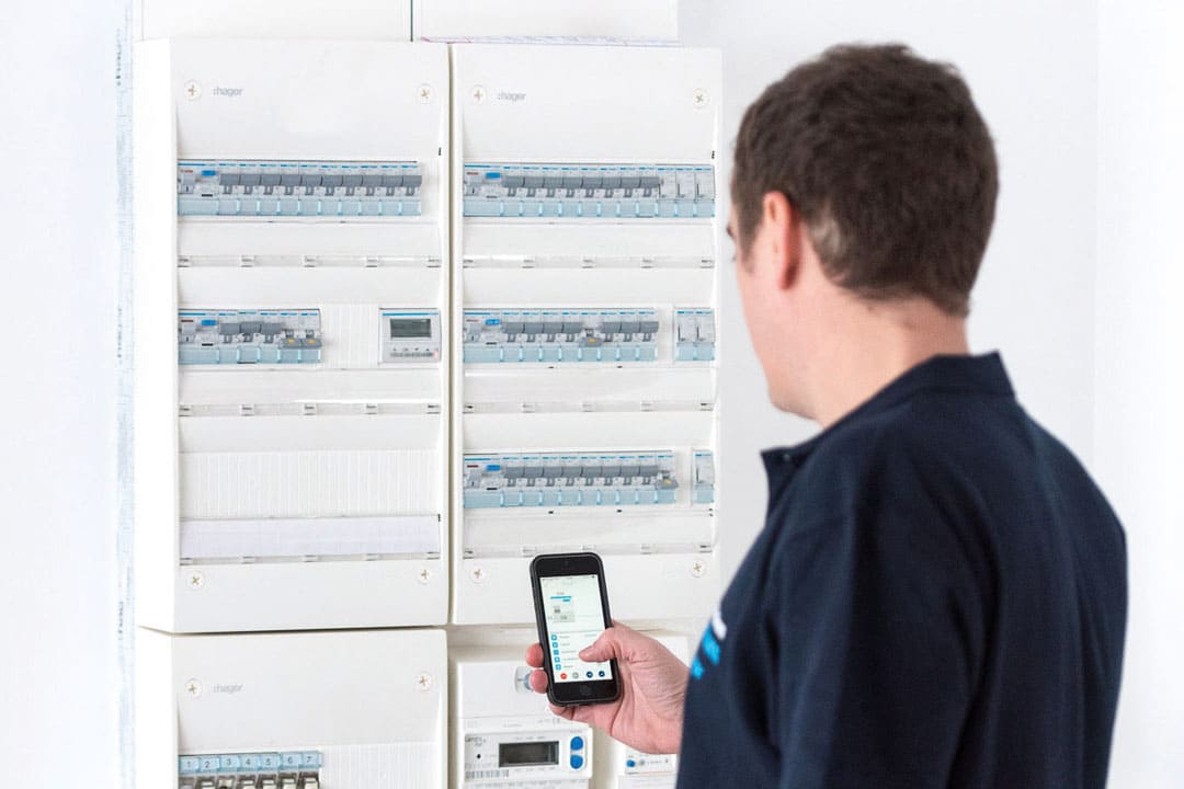 Electrical solutions for single houses and villas Hager