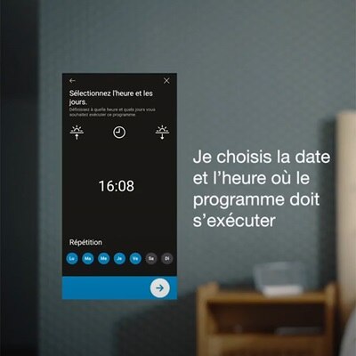 tuto Hager mood, créer un programme