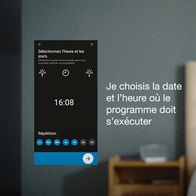 tuto Hager mood, créer un programme