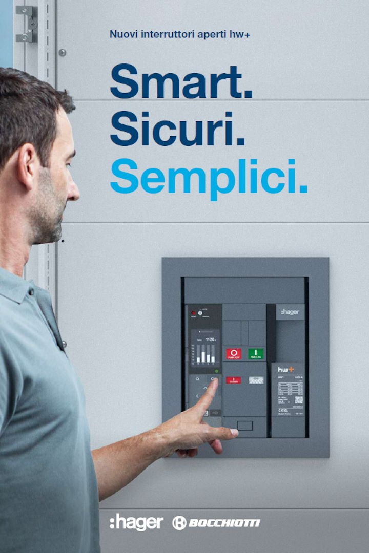 Interruttori aperti Hager