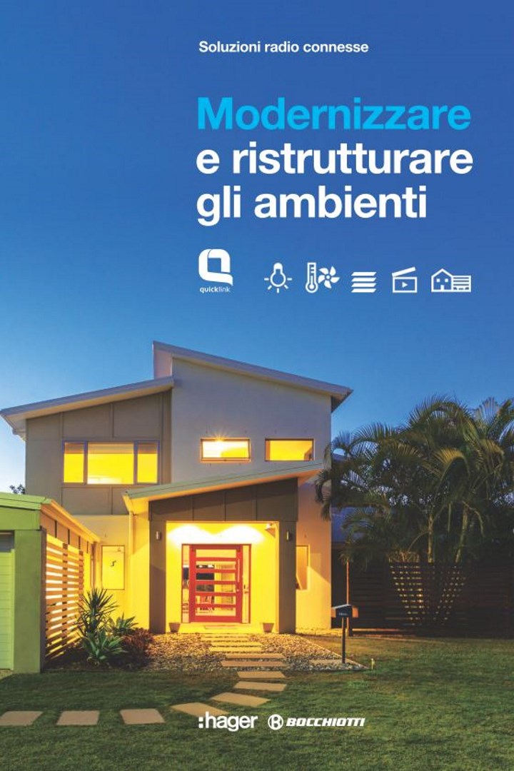 Brochure soluzioni Quicklink Hager Bocchiotti