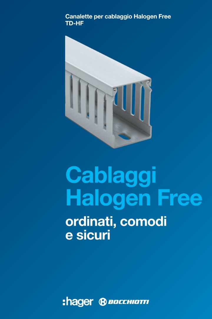 Brochure canalette TD-HF Hager Bocchiotti