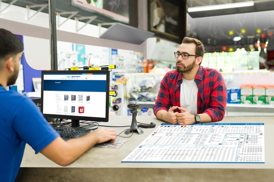 Materiale punto vendita Hager Bocchiotti