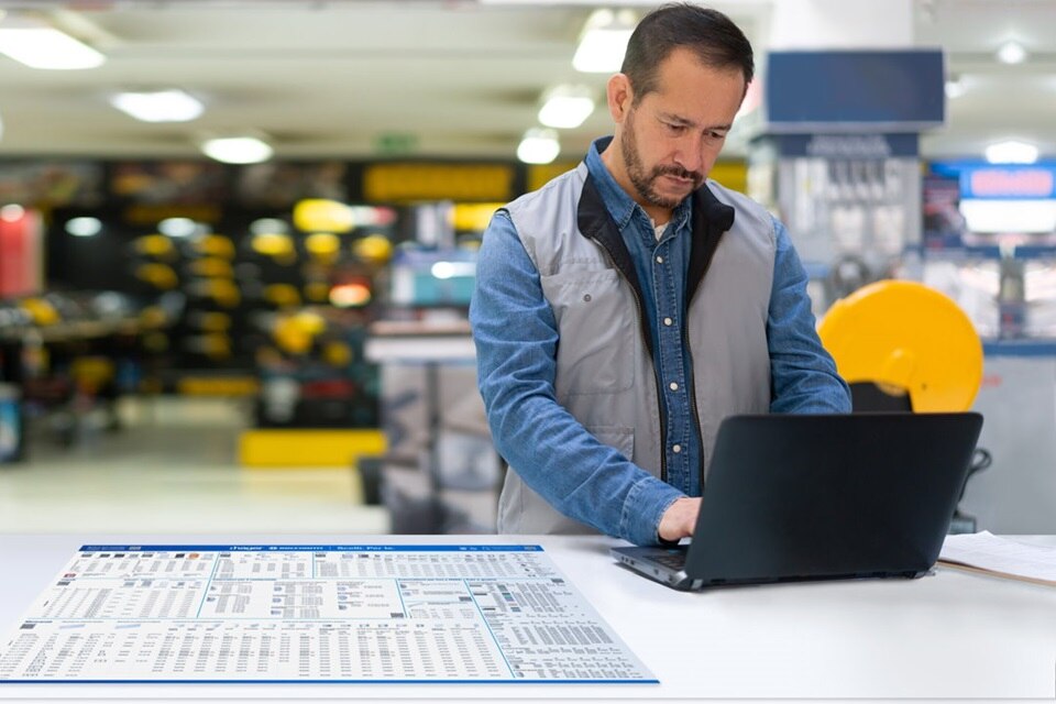 Materiale punto vendita Hager Bocchiotti