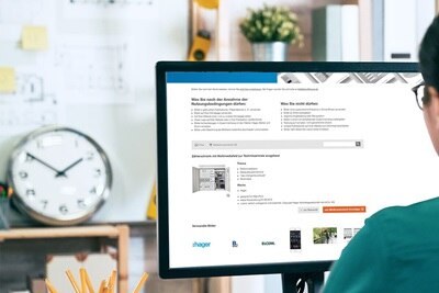 Area riservata Hager Bocchiotti