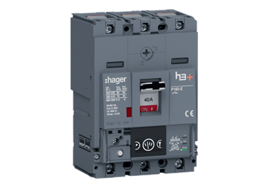 Interruttori scatolati h3+ energy Hager Bocchiotti