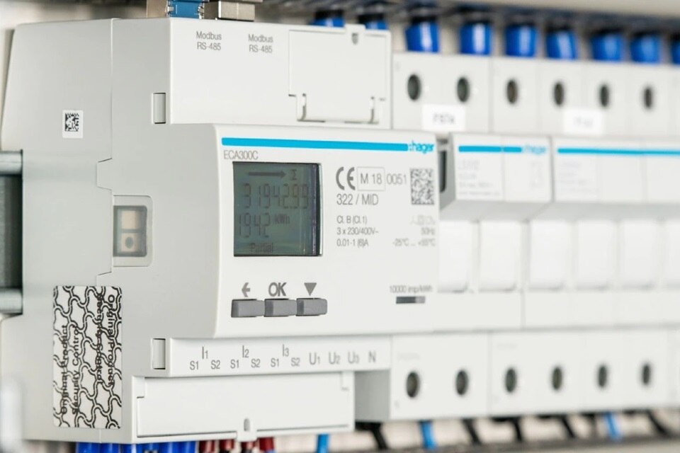 Contatori energia Hager Bocchiotti