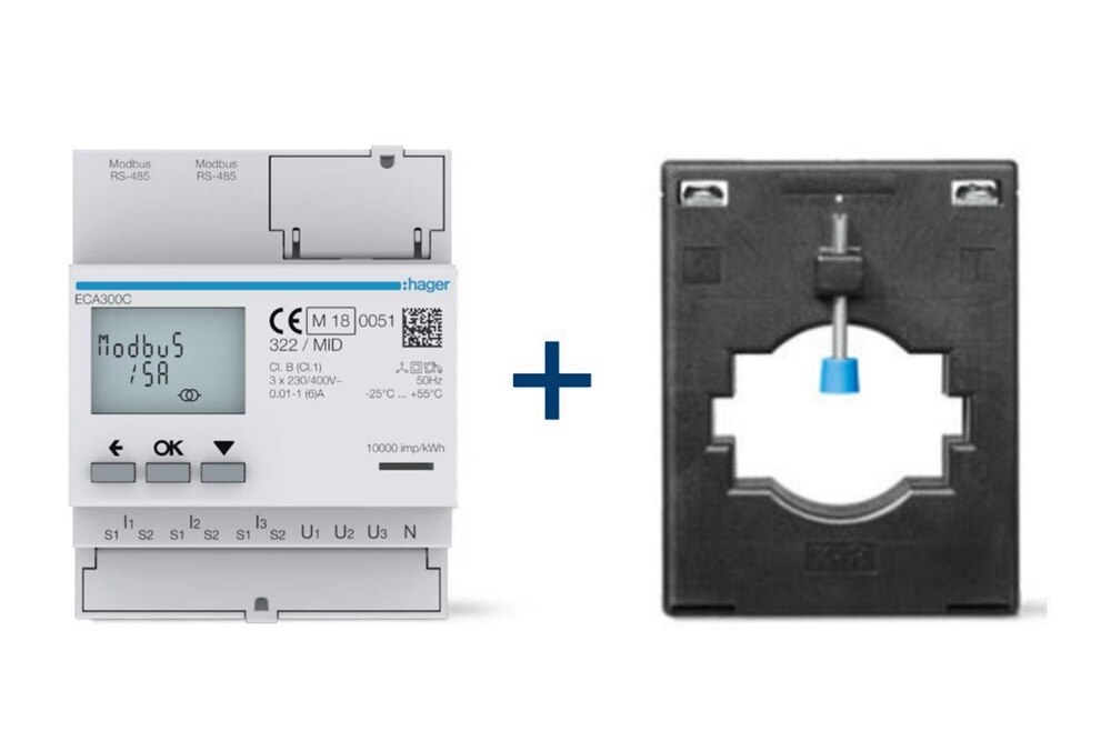 Contatori energia Hager Bocchiotti
