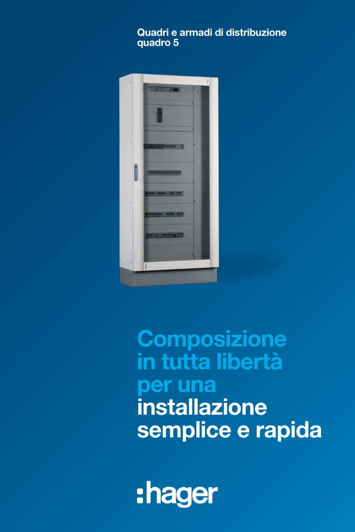 Hager Bocchiotti quadri elettrici