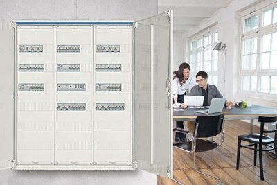 Distribuzione energia Hager Bocchiotti