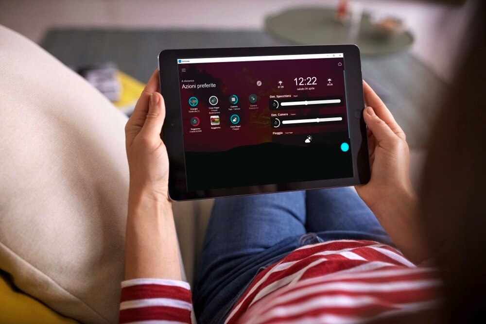 Nuova app domovea Hager Bocchiotti