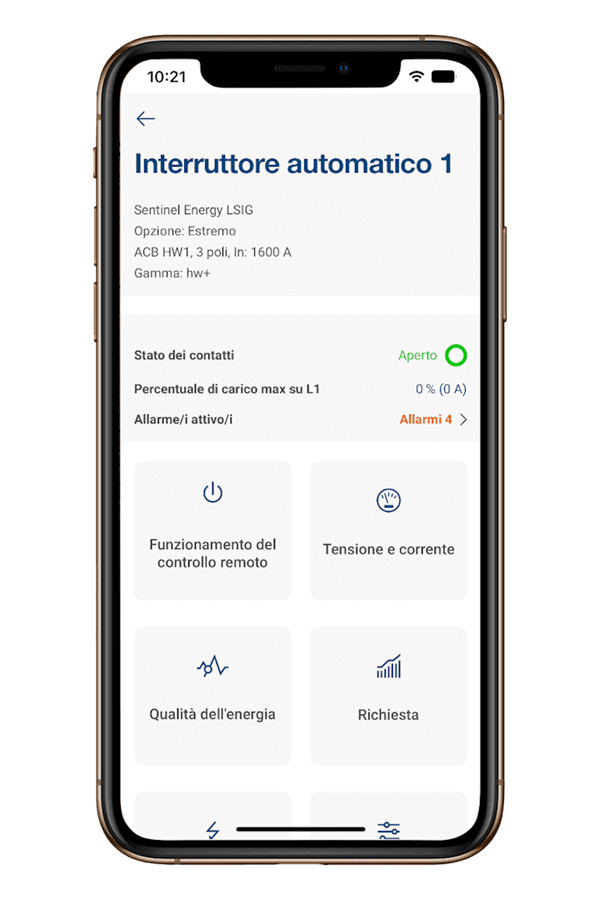 App Hager Power Touch