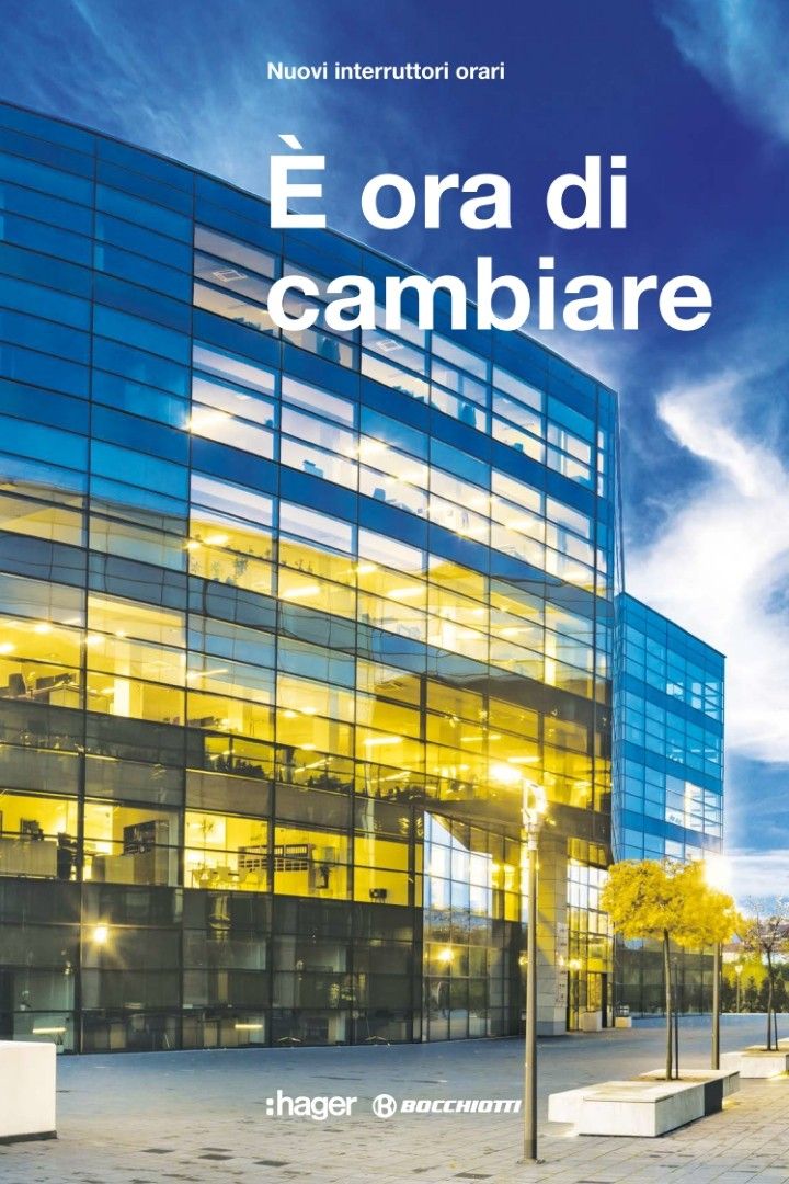 Brochure Interrutori orari digitali Hager Bocchiotti