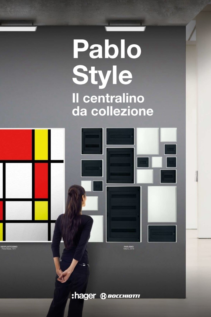 Brochure centralini Pablo Style Hager Bocchiotti