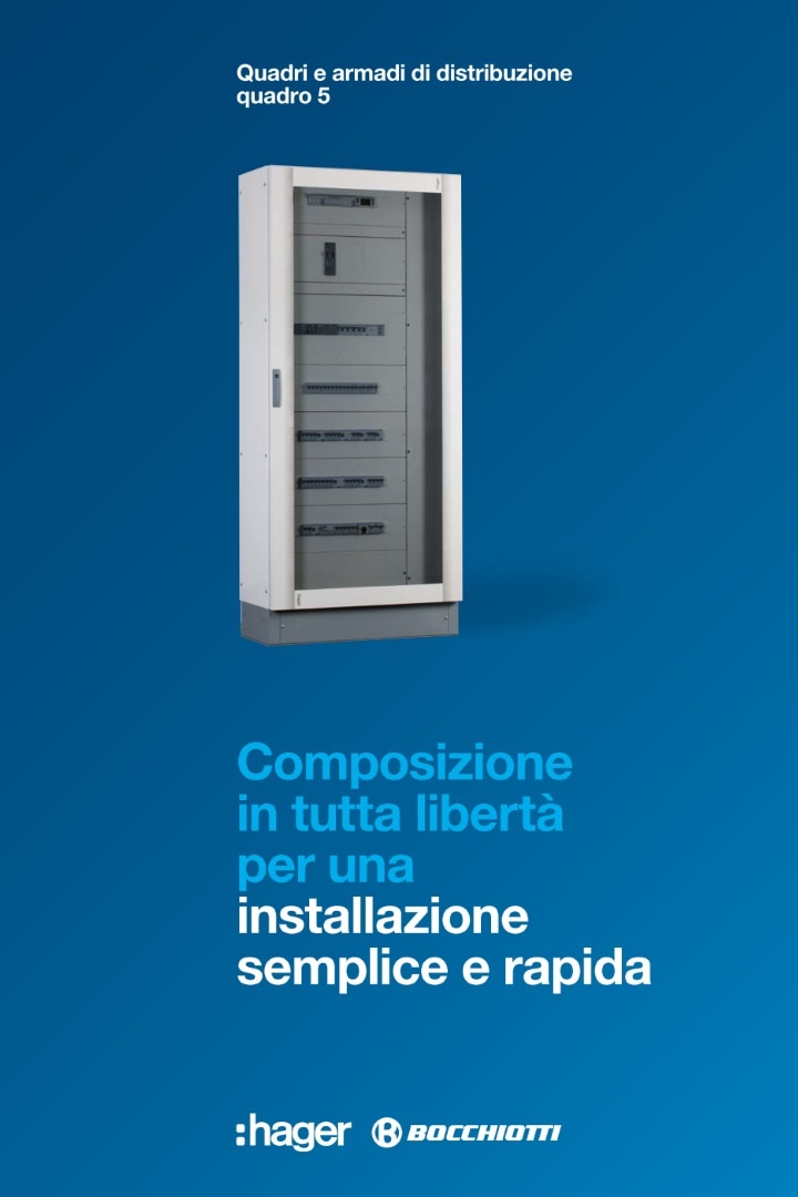 Brochure quadro5 Hager Bocchiotti