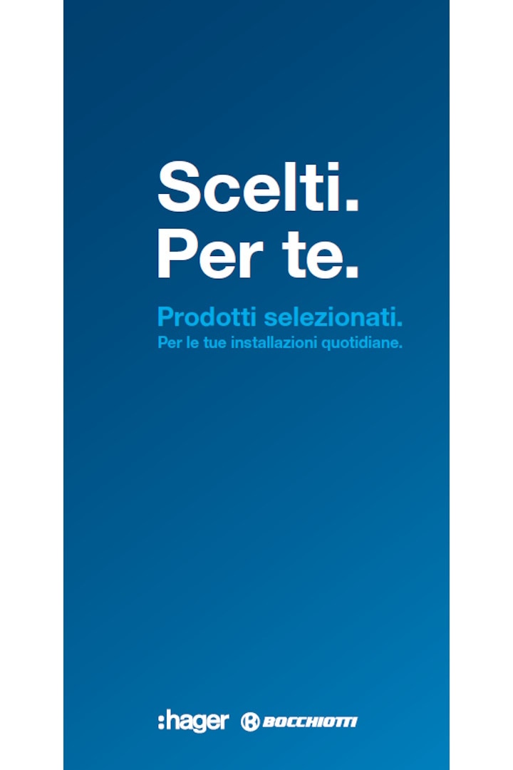 Documentazione Hager Bocchiotti