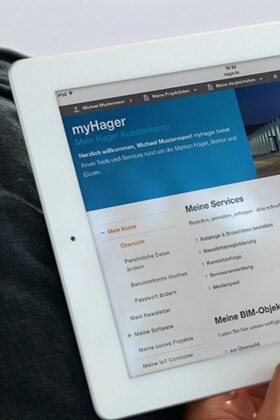 Area riservata My Hager Bocchiotti