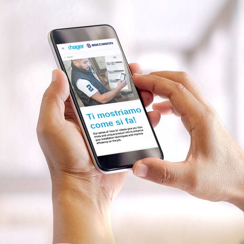 videotutorial Hager Bocchiotti