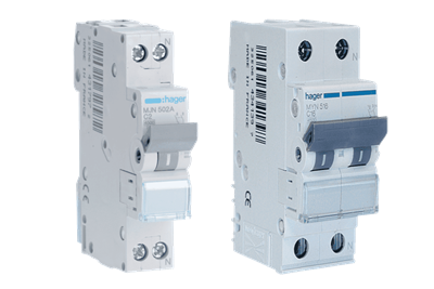 Interruttori residenziali Hager Bocchiotti