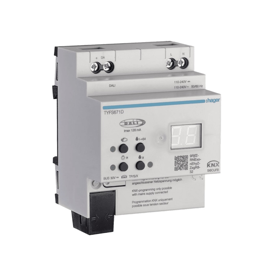 Dispositivi KNX Dali Hager Bocchiotti