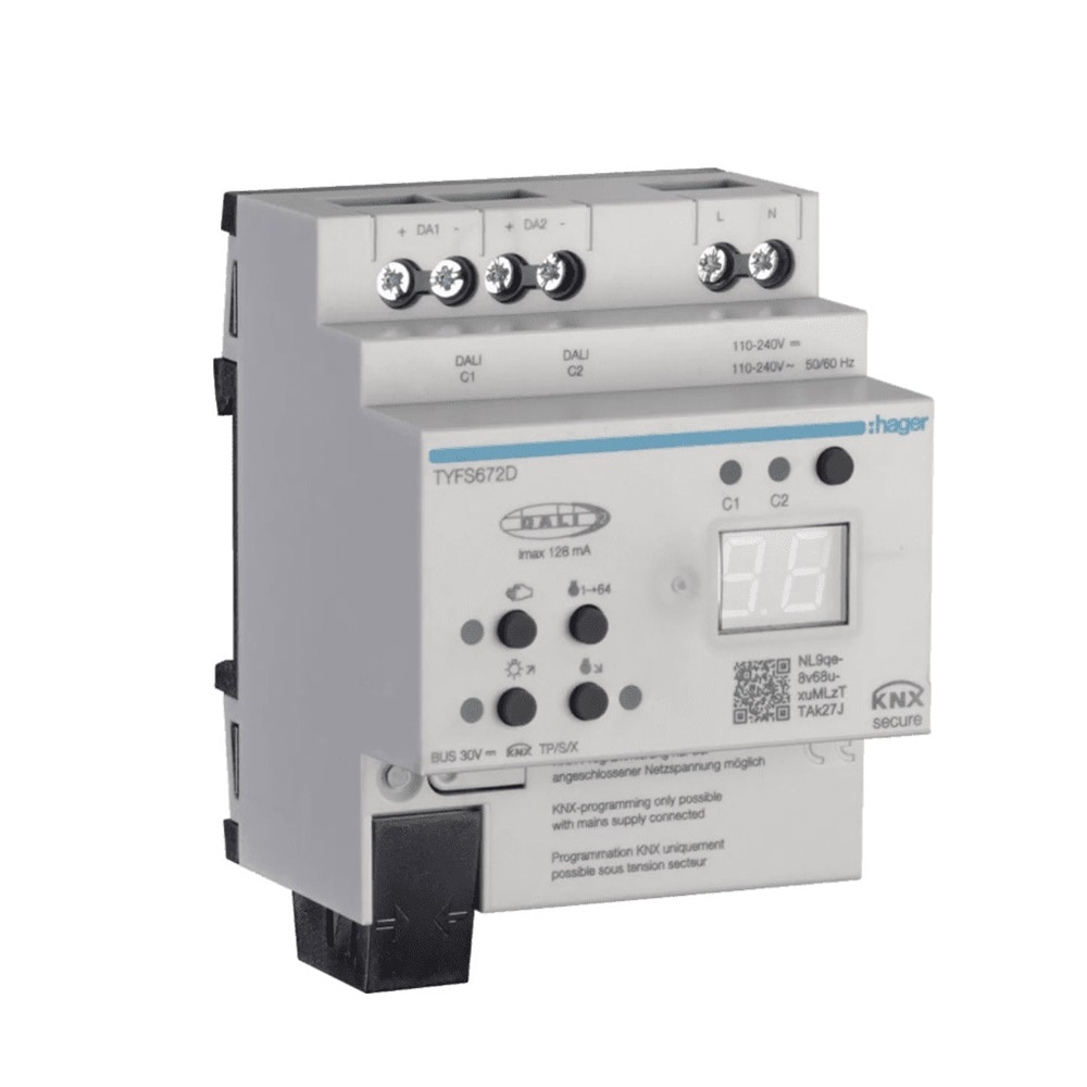 Dispositivi KNX Dali Hager Bocchiotti