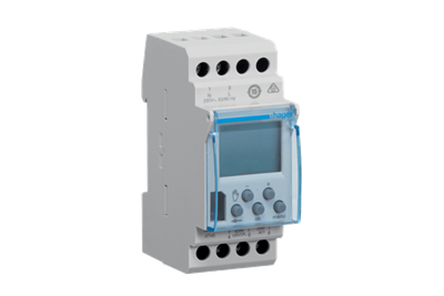 Interruttori orari digitali Hager Bocchiotti EGN103