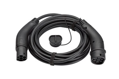 Foto del cavo di ricarica accessorio M3T2/T2 32A 3P 7,5m XEVA734 su sfondo neutro