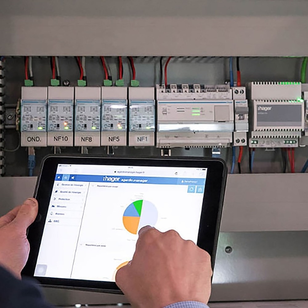 Energy monitoring Hager Bocchiotti