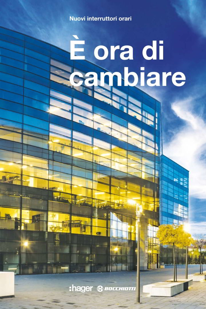 Interruttori orari digitali Hager Bocchiotti
