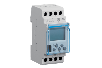 Interruttori orari digitali Hager Bocchiotti