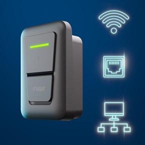 laadpaal witty pro: met OCPP 1.6Json-compatibiliteit, ethernet & WiFi connectiviteit