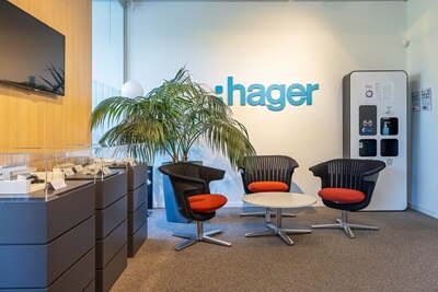 Onthaal kantoor Hager