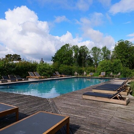 Zwembad domaine de Ronchinne