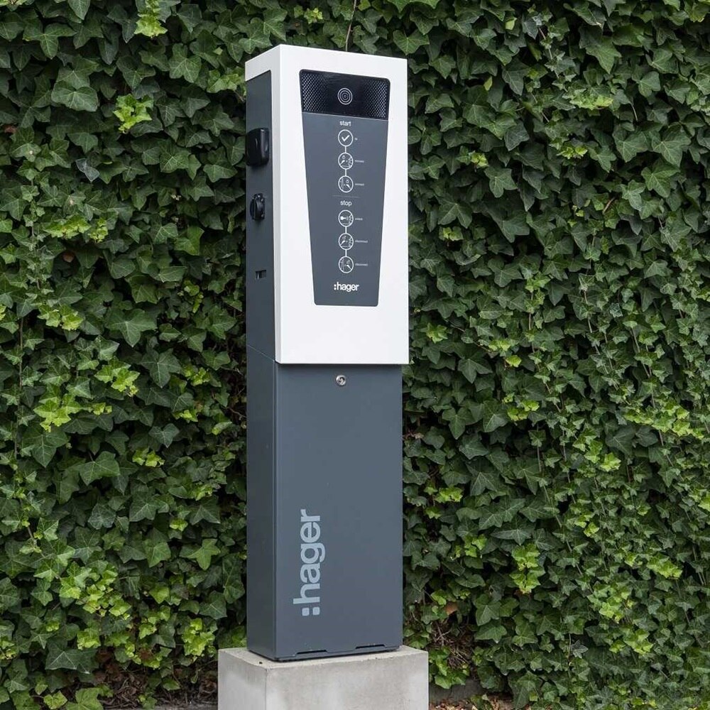 laadpaal witty park van Hager