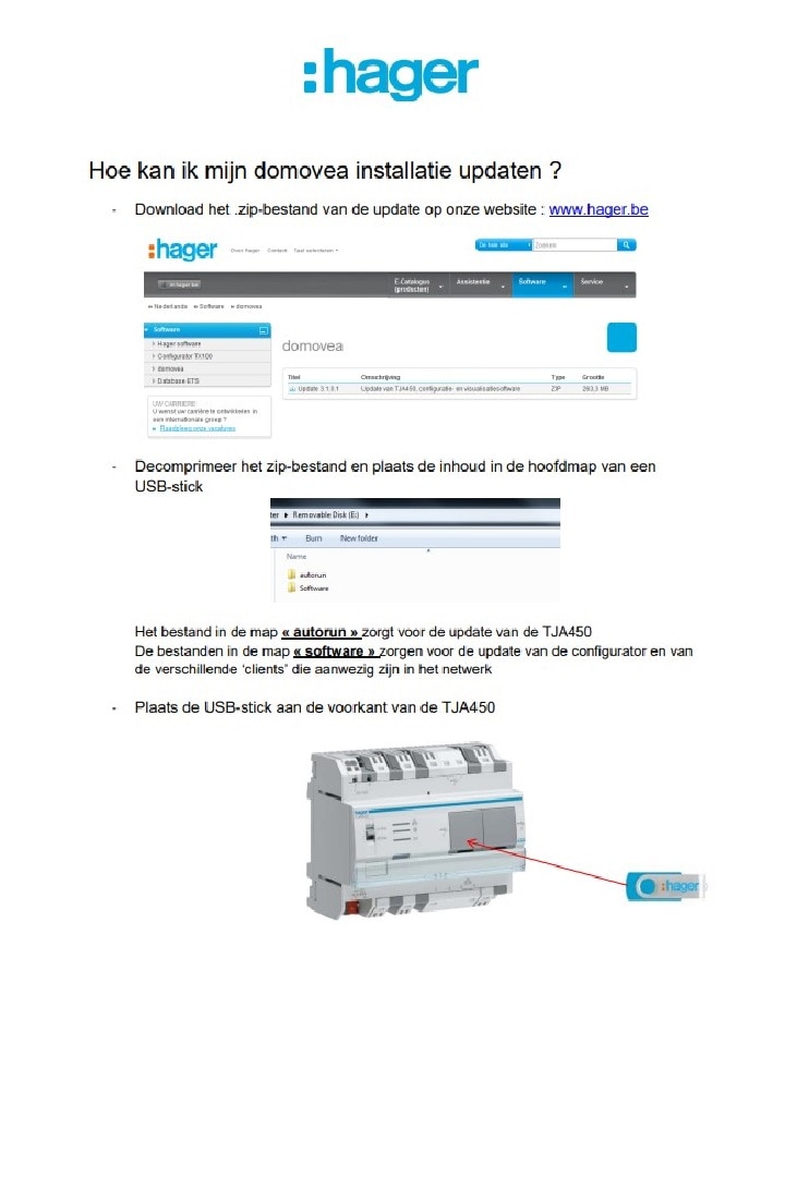 installatie updaten NL