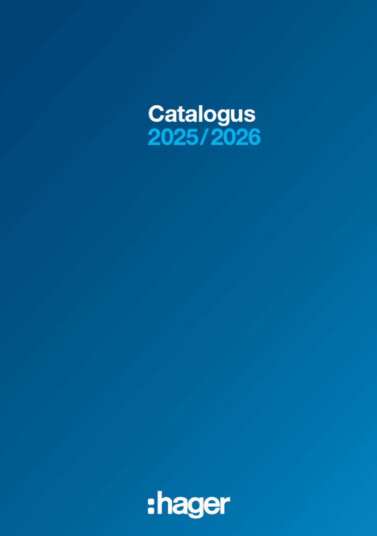 Algemene catalogus Hager 2025-2026