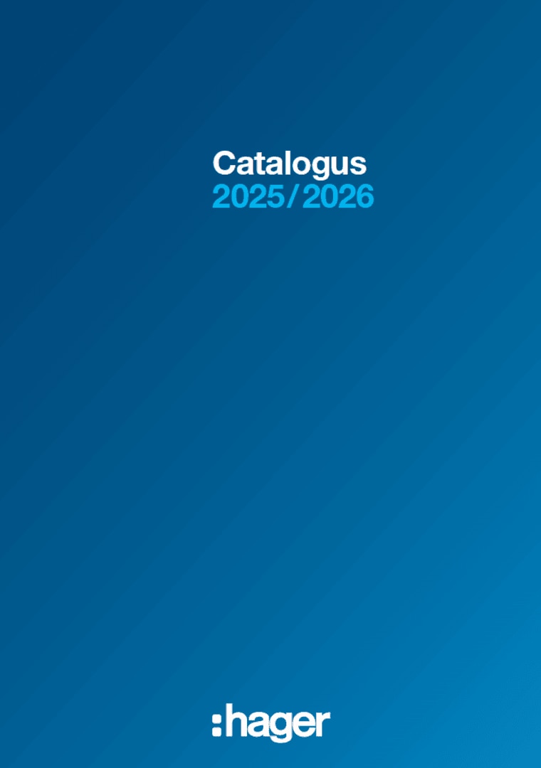 Algemene catalogus Hager 2025-2026