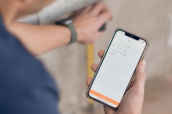 Hager Ready app op smartphone
