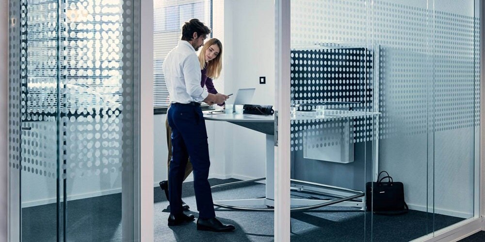 samenwerken bij hager man vrouw