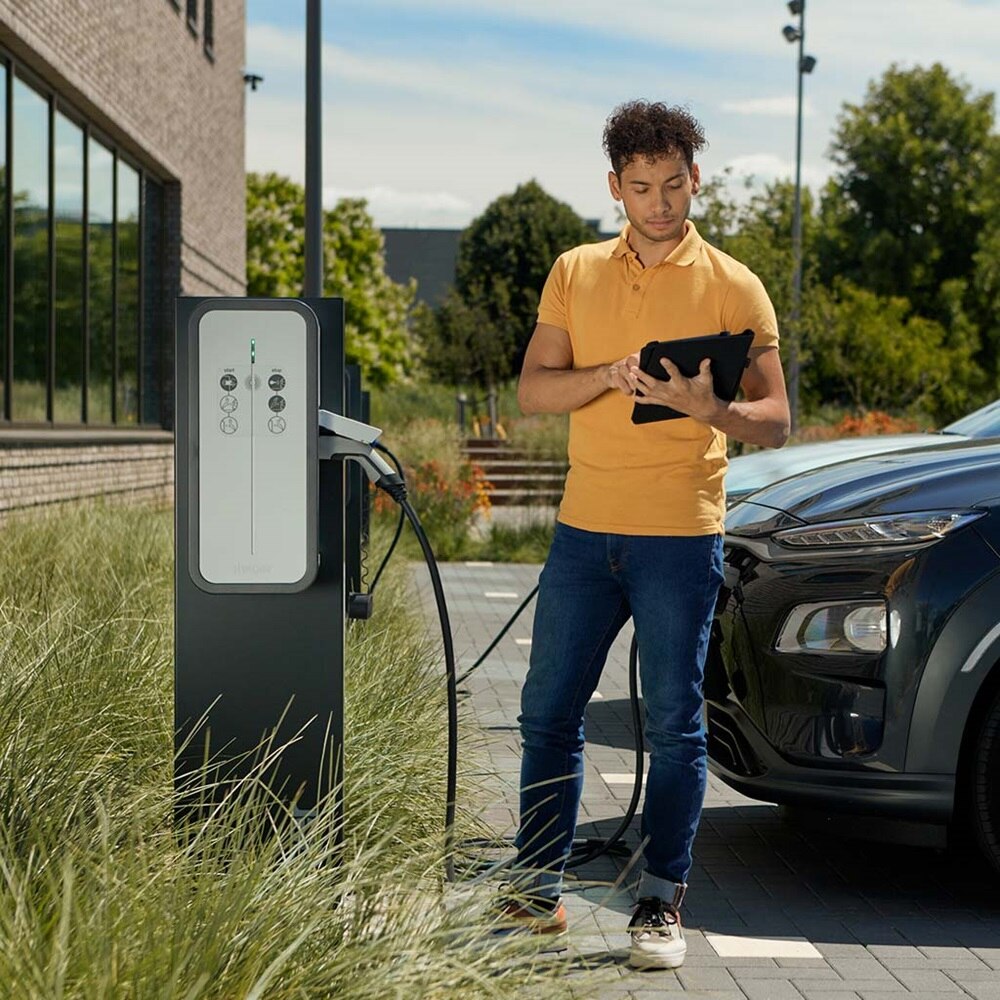 Frontansicht  witty share nach Inbetriebnahme