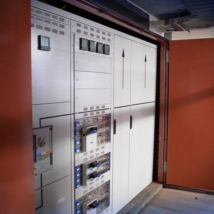 project winkelhof onderverdeler 