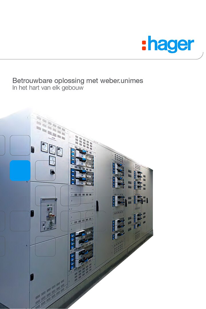 brochure energieverdeling unimes 6300a hager 2015