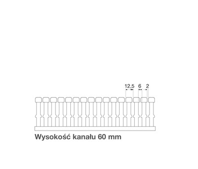 kanał grzebieniowy HA7