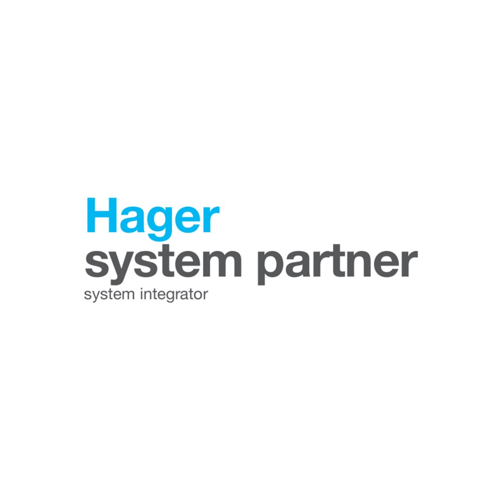 logo Hager system partner