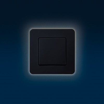 intymne oświetlenie pomieszczenia z osprzętem Berker