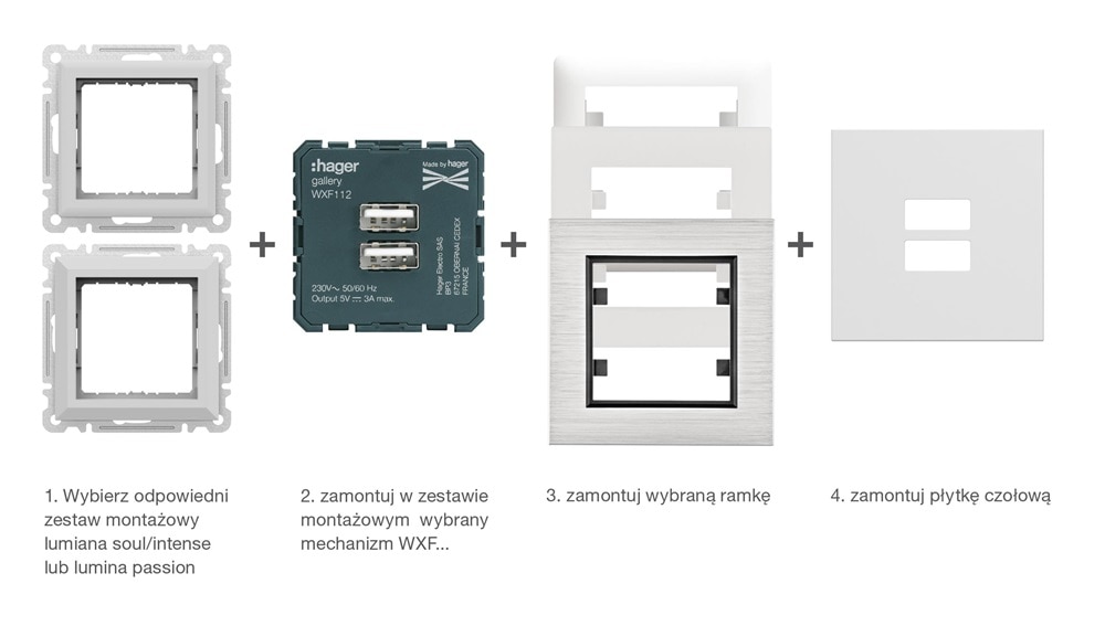 lumina elektronika - sposób montażu