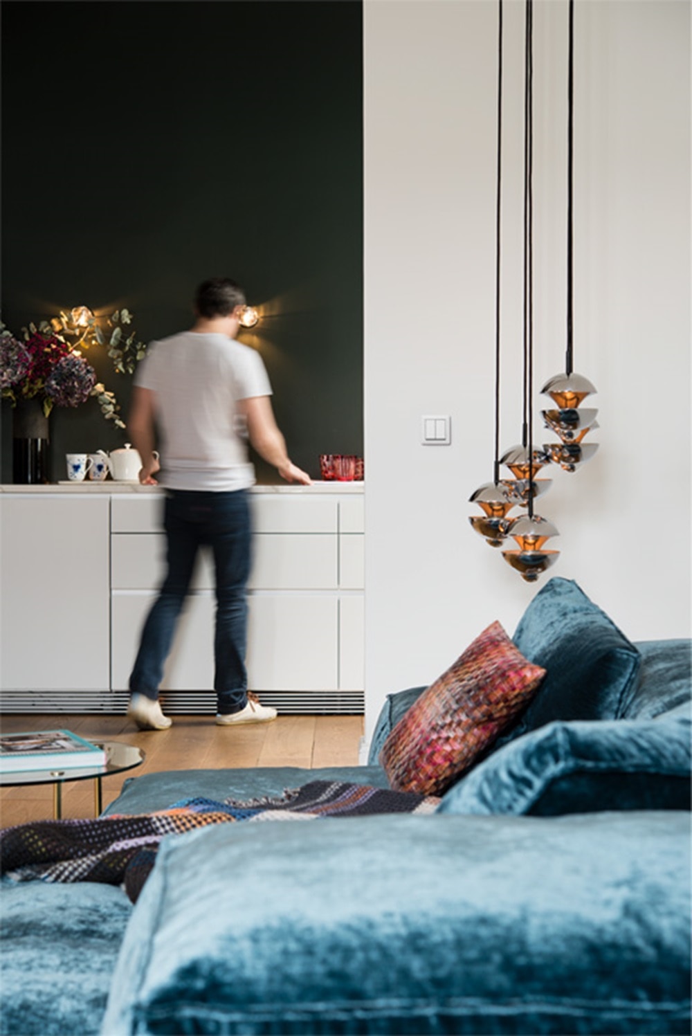 łącznik lumina soul w pokoju dziennym