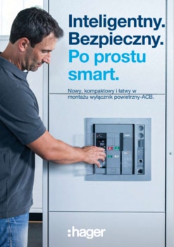broszura produktowa wyłączniki powietrzne ACB firmy Hager